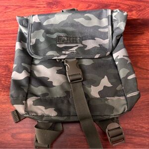 PINK Victoria's Secret Olive Camo Sling Backpack